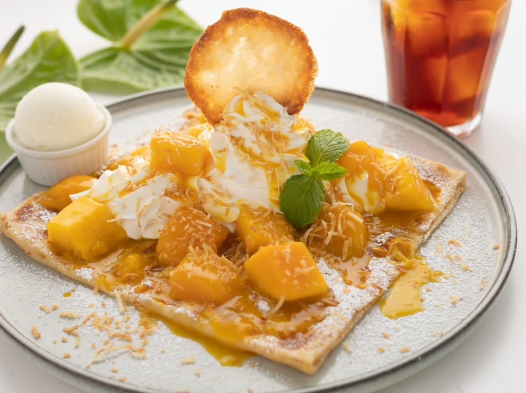 世田谷区奥沢Crepes No Ka 'Oi TOKYO(クレープノカオイ トウキョウ）は2021年6月1日からマンゴーの期間限定メニュー