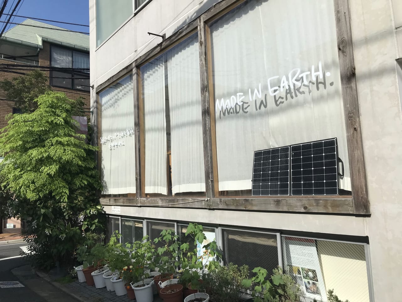 世田谷区奥沢メードインアースMADE IN EARTH世田谷和綿プロジェクトダブルガーゼハンカチ販売開始