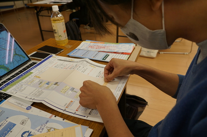世田谷区二子玉川は川の街、防災ぼうさいマイタイムライン、自分だけの避難計画を作る親子講座を開催します。