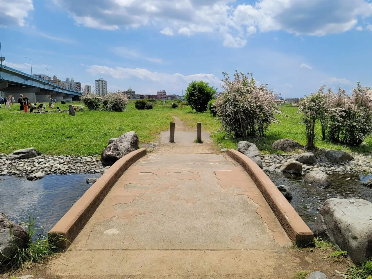 2022新二子橋アートプロジェクトの周辺の風景