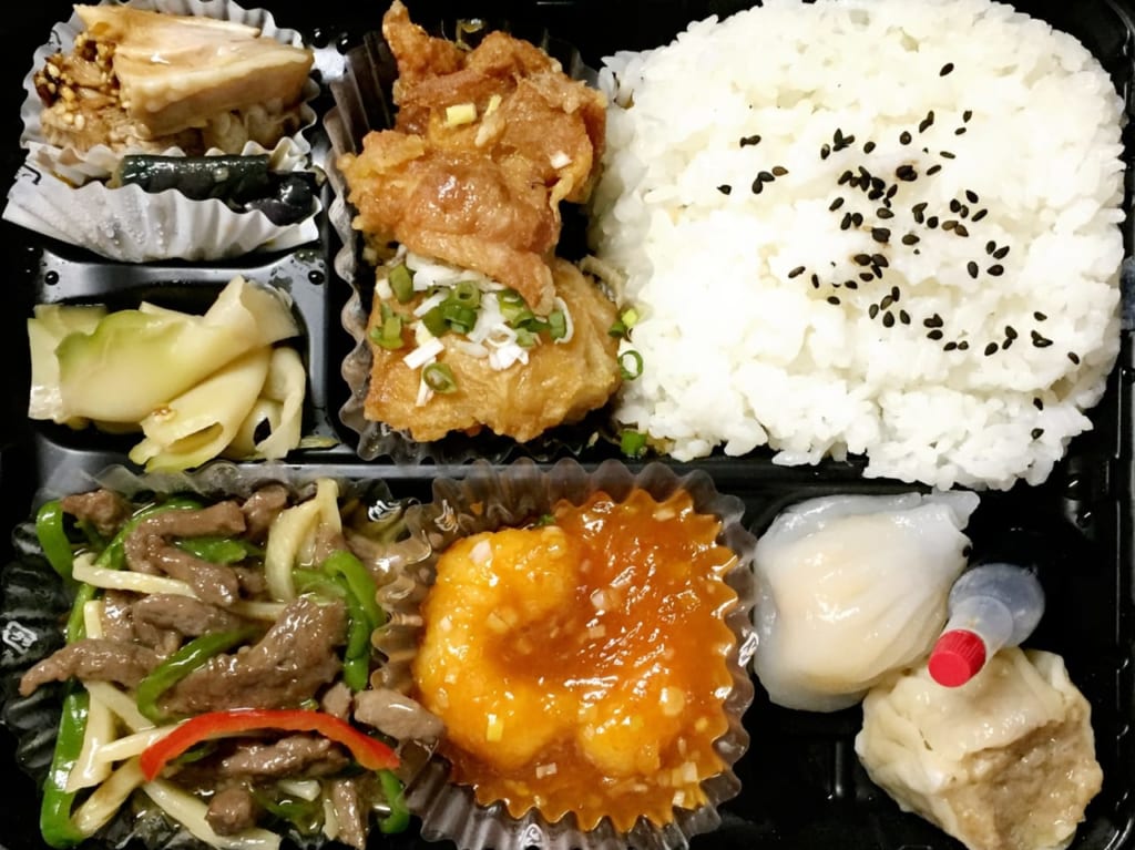 20220926 成城コルティのチャイニーズレストラン墨花居のお弁当