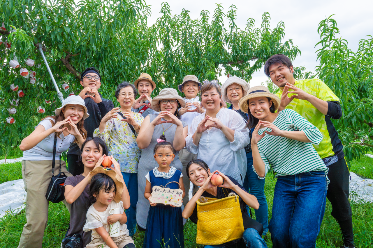 20250518 福島県国見町 クニミノマド 果物の木オーナー制度