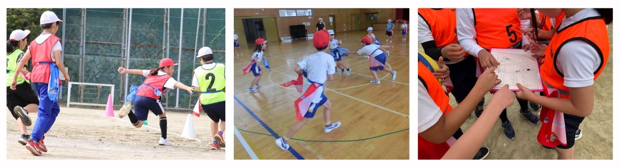 20250714 フラッグフットボール 小学校 寄付