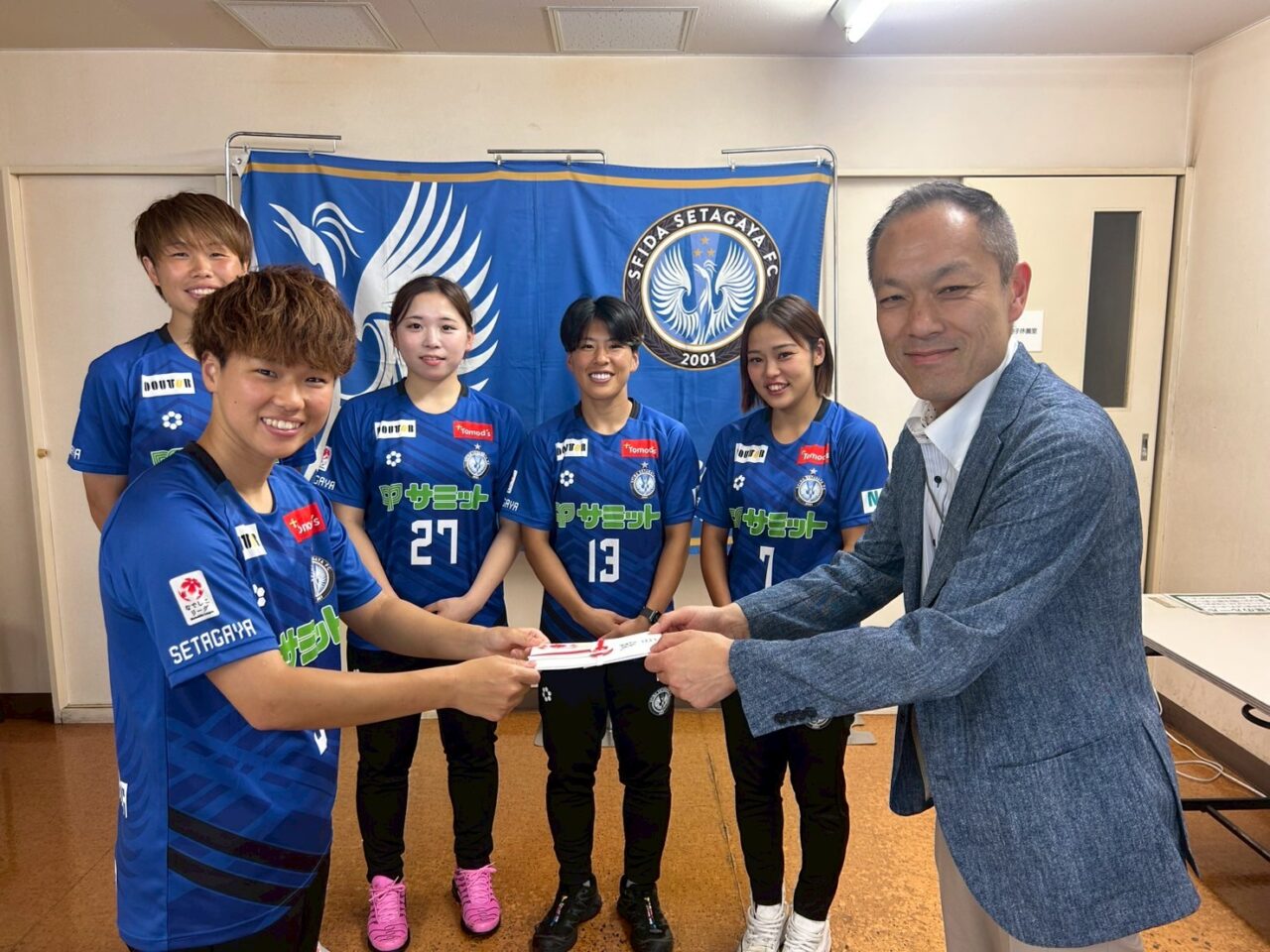 20250722 サミット スフィーダFC応援バナナ