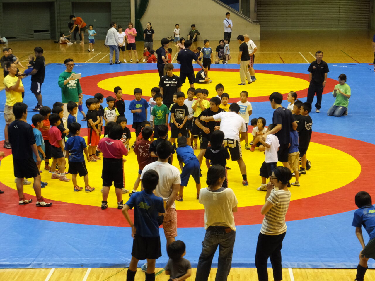 レスリング体験